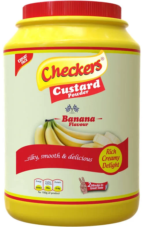 Checkers Custard Banana Flavour