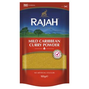 Rajah Mild Carib Style Curry Powder 100G